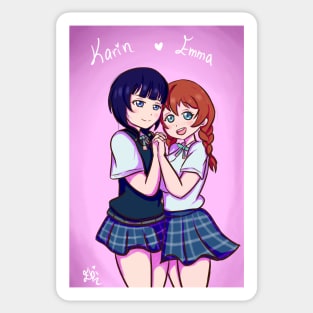 Karin x emma Sticker